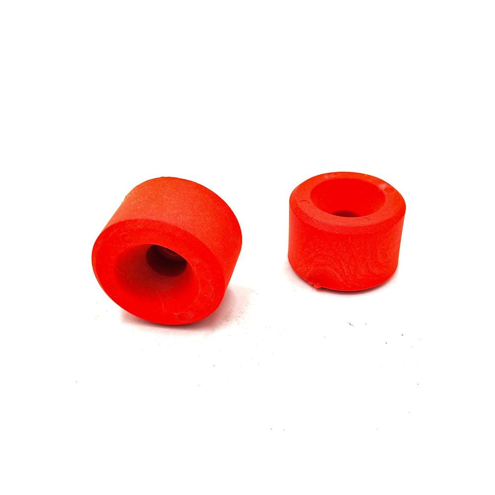 COPPIA SLIDERS TAMPONI PARACOLPI ROSSI