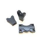 RISER CNC 22 MM BLACK